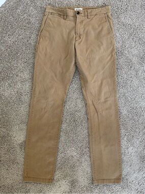 Goodfellow & Co Men's Slim Fit Chino Pants in Khaki Size 32x34